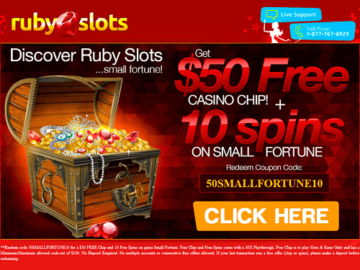 Ruby Slots Casino Bonus Codes 2020